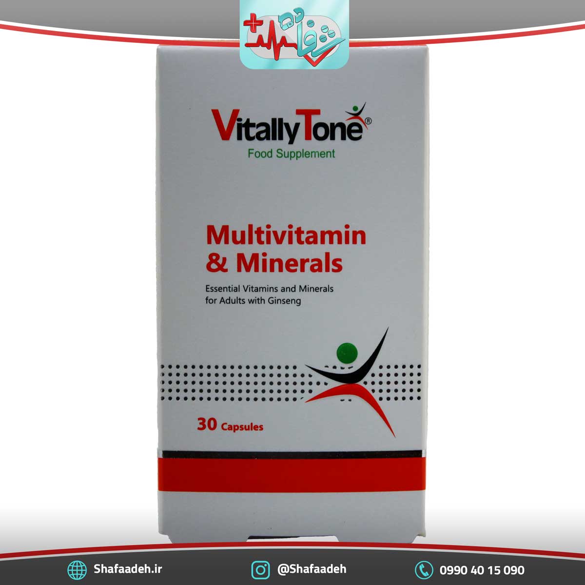 کپسول ژلاتینی نرم مولتی ویتامین و مینرال ویتالی تون - Multivitamin and Mineral Vitally Tone