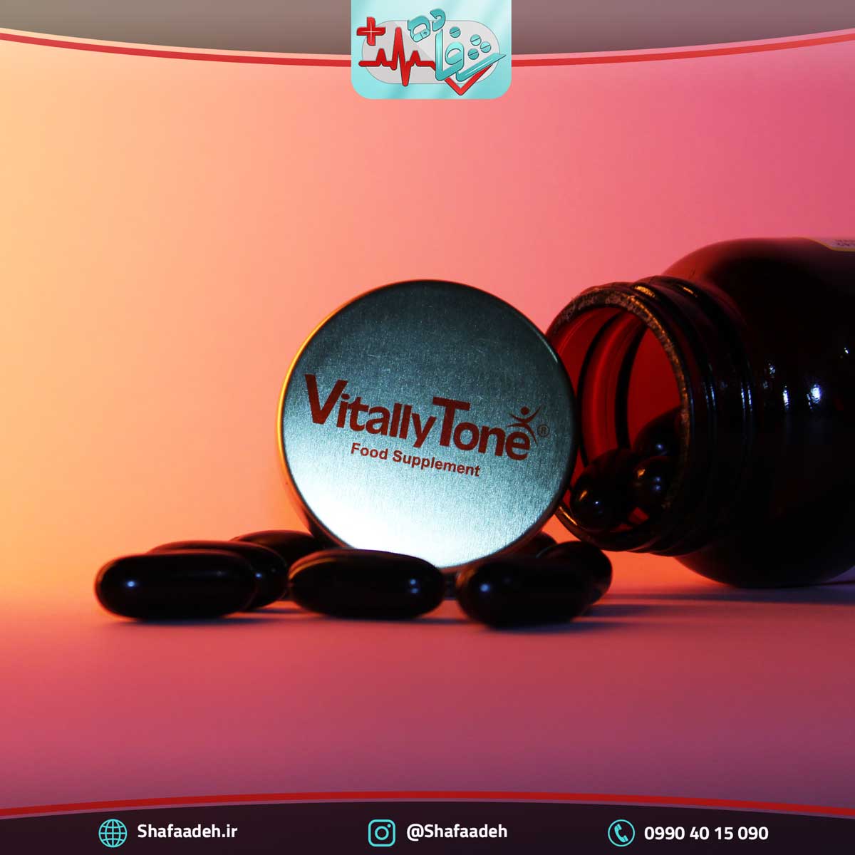 کپسول ژلاتینی نرم مولتی ویتامین و مینرال ویتالی تون - Multivitamin and Mineral Vitally Tone