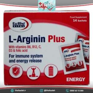 ساشه ال آرژینین پلاس یوروویتال 14 عدد - Eurhovital L Arginin Plus 14 Sachets