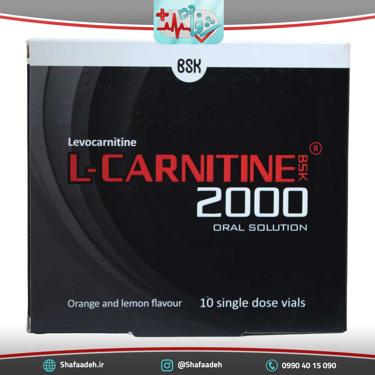 ال کارنیتین 2000 بی اس کی 10 عدد - BSK L Carnitine 2000 Oral Use 10 Vials