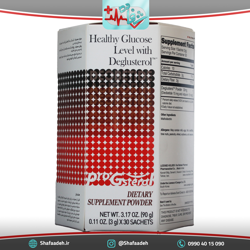 ساشه پروجی استرول ویرا رهش فارمد 30 عددی - Vira Rahesh Pharmed Pro Gsterol 30 Sachets